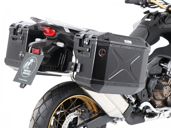 H&B Xplorer CutOut Alu-Koffer-Träger-Sets - Honda CRF1000L AFRICA TWIN, ab 2019